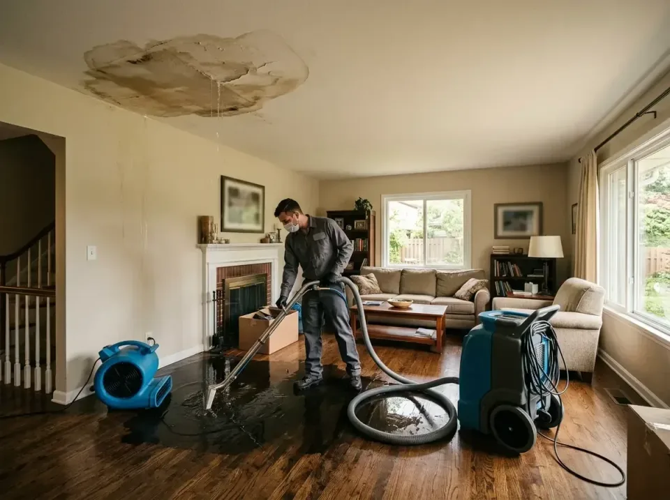 attic-pipe-burst-ceiling-drip-008 — frequently asked questions, Water Damage Restoration & Carpet Care in Belleair Bluffs, FL